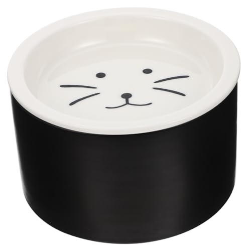BUGUUYO Schwarzer Katzennapf Aus Keramik für Haustiere Futter- und Wasserhalter – Design BUGUUYO Schwarzer Katzennapf Aus Keramik für Haustiere Futter- und Wasserhalter – Design von BUGUUYO