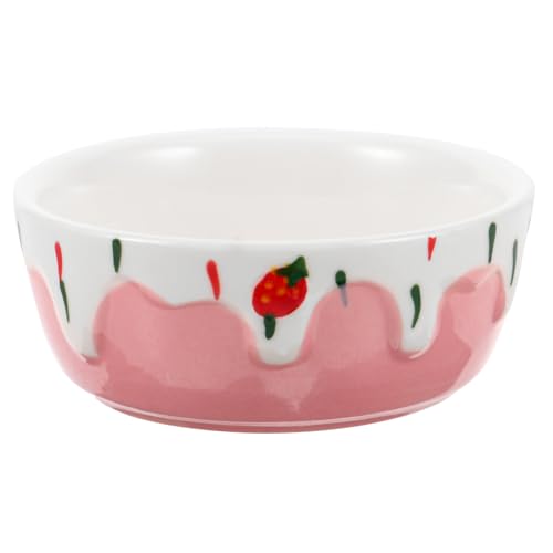 BUGUUYO Haustier Futter Und Snackschale Aus Lebensmittelechtem Keramik rutschfeste Und Stabile Futterschüssel Für Hamster Und Kaninchen Süßes Design Mit Bunten Motiven Leicht Zu BUGUUYO Haustier Futter Und Snackschale Aus Lebensmittelechtem Keramik rutschfeste Und Stabile Futterschüssel Für Hamster Und Kaninchen Süßes Design Mit Bunten Motiven Leicht Zu von BUGUUYO