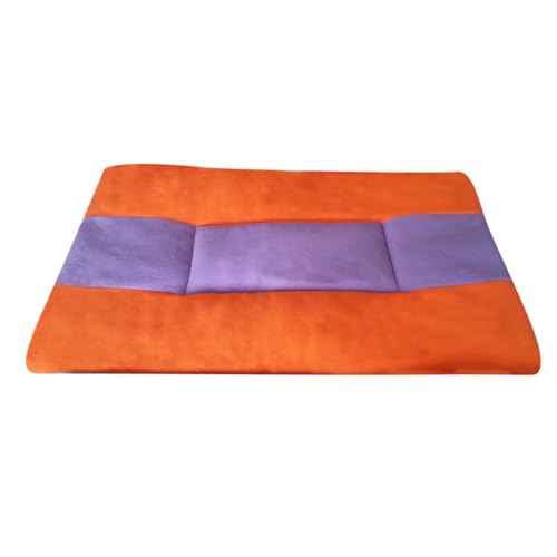 BUGUUYO Kissenbett Für Haustiere Decke Für Hund Haustier Matratze Chihuahua-Bett Haustiermatte Orange BUGUUYO Kissenbett Für Haustiere Decke Für Hund Haustier Matratze Chihuahua-Bett Haustiermatte Orange von BUGUUYO