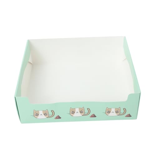 BUGUUYO Faltbare Katzentoilette Einweg-Papier-Kätzchenbox für den Innen- und Außenbereich BUGUUYO Faltbare Katzentoilette Einweg-Papier-Kätzchenbox für den Innen- und Außenbereich von BUGUUYO