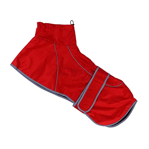 BUGUUYO Hund Outdoor Regenbekleidung Haustier Regenmantel Pet Supplies Reflektierende Streifen Einstellbare Design von BUGUUYO