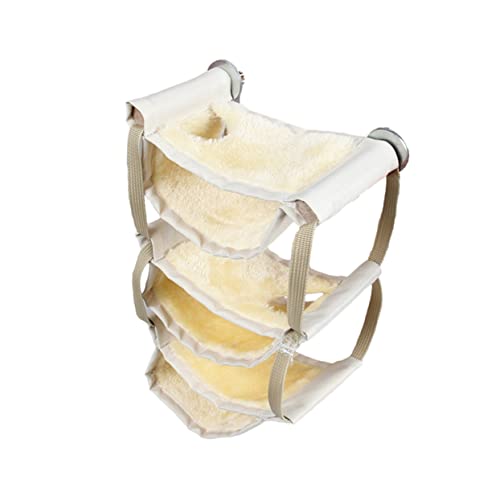 BUGUUYO Kleintier-hängematte Aus Mehrschichtige Warme Schlafgelegenheit Für Hamster Chinchillas Und Andere Kleine Haustiere Gelb BUGUUYO Kleintier-hängematte Aus Mehrschichtige Warme Schlafgelegenheit Für Hamster Chinchillas Und Andere Kleine Haustiere Gelb von BUGUUYO