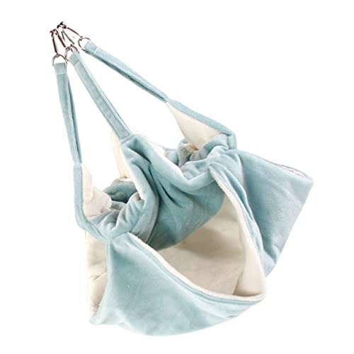 BUGUUYO Hamster Hängematte Aus Flanell Doppellagige Weiche Und Sichere Schlafliege Für Kleine Haustiere Für Hamster Ratten Und Andere Nager Mit Aufhänghaken BUGUUYO Hamster Hängematte Aus Flanell Doppellagige Weiche Und Sichere Schlafliege Für Kleine Haustiere Für Hamster Ratten Und Andere Nager Mit Aufhänghaken von BUGUUYO