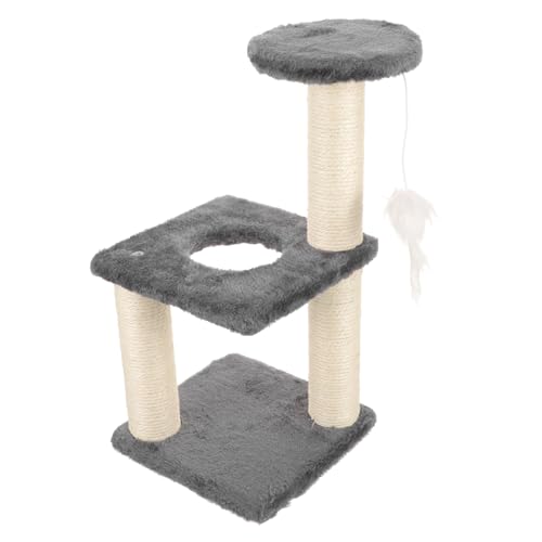 BUGUUYO Kratzbaum Katzenbaum 3-Ebenen-katzenturm Für Indoor-übung Entspannung BUGUUYO Kratzbaum Katzenbaum 3-Ebenen-katzenturm Für Indoor-übung Entspannung von BUGUUYO