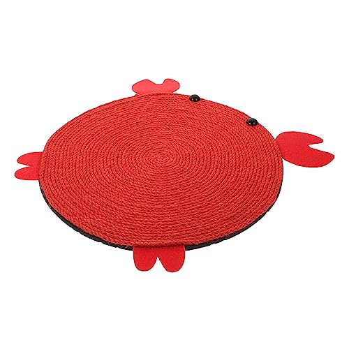 BUGUUYO Kratzbaum Für Katzen Spielzeug Für Haustiere Kätzchenspielzeug Kratzender Teppich Kratzbrett Katzenkratzkarton Spielzeug Für Kätzchen Hamstertunnel Und Röhren Rot Sisalseil BUGUUYO Kratzbaum Für Katzen Spielzeug Für Haustiere Kätzchenspielzeug Kratzender Teppich Kratzbrett Katzenkratzkarton Spielzeug Für Kätzchen Hamstertunnel Und Röhren Rot Sisalseil von BUGUUYO