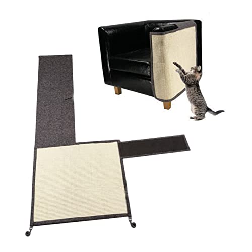 BUGUUYO Katzenmöbel-Kratzbrett Sisal Katzenkratzmatte Sofaschutz groß 140 x 60 cm Katzenkratzbrett Spielzeug BUGUUYO Katzenmöbel-Kratzbrett Sisal Katzenkratzmatte Sofaschutz groß 140 x 60 cm Katzenkratzbrett Spielzeug von BUGUUYO