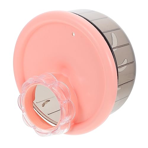 BUGUUYO Laufrad für Hamster Stummschaltung Chinchilla-Spielzeugständer 13 cm Durchmesser bissfest stabile Ausführung für Haustiere von BUGUUYO