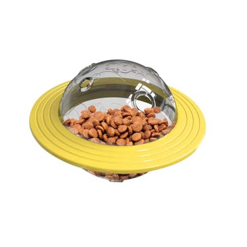 BUGUUYO Multifunktionales Hundespielzeug Kreatives Futterspender-Spielzeug Für Hunde Leckage-Dispenser Für Trockenfutter Zur Fütterung Und Gelb BUGUUYO Multifunktionales Hundespielzeug Kreatives Futterspender-Spielzeug Für Hunde Leckage-Dispenser Für Trockenfutter Zur Fütterung Und Gelb von BUGUUYO