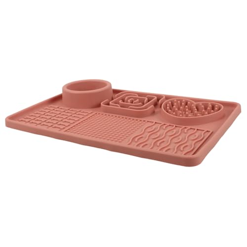 BUGUUYO Nicht-silikon Pet Lecken Matte Slow Feeder Hund Und Katze Fütterung Pad Tasse von BUGUUYO