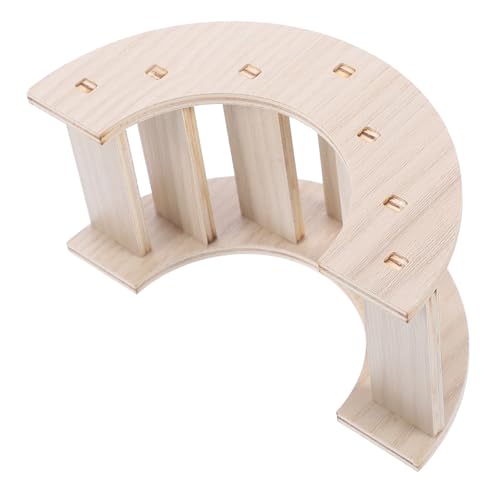 BUGUUYO Einzigartige Chinchilla-brücke Für Kleintiere Holzleiter Rattenleiter Hamster-kletterbrücke Aus Sicherem Holz BUGUUYO Einzigartige Chinchilla-brücke Für Kleintiere Holzleiter Rattenleiter Hamster-kletterbrücke Aus Sicherem Holz von BUGUUYO