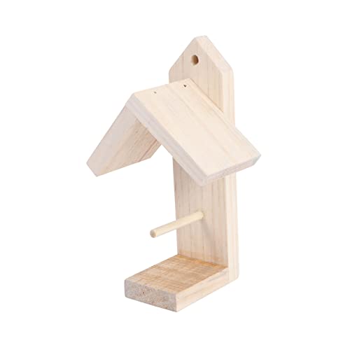 BUGUUYO Outdoor Vogelfutterspender Aus Holz Hängend Regendicht Für Garten Und Balkon Mit Obstfutterfunktion Einfach Aufzuhängen BUGUUYO Outdoor Vogelfutterspender Aus Holz Hängend Regendicht Für Garten Und Balkon Mit Obstfutterfunktion Einfach Aufzuhängen von BUGUUYO