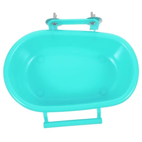 BUGUUYO Vogel Badewanne Für Wellensittiche Multifunktionale Papagei Dusche Box Aus Sicherem Leichtem Pp-Material Langlebig Einfach Zu Montieren Für Vogelkäfige Geeignet von BUGUUYO