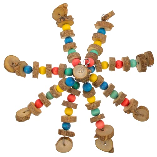 BUGUUYO Papagei Kauspielzeug Zum Aufhängen Vogelspielzeug Für Käfig Holzspielzeug Für Papageien Sittichspielzeug Mit Hakendesign Indoor Vogelspielzeug Futter-Spielzeug Für Vögel Käfiganhän BUGUUYO Papagei Kauspielzeug Zum Aufhängen Vogelspielzeug Für Käfig Holzspielzeug Für Papageien Sittichspielzeug Mit Hakendesign Indoor Vogelspielzeug Futter-Spielzeug Für Vögel Käfiganhän von BUGUUYO