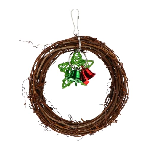 BUGUUYO Vogel Papagei Spielzeug Rattan Kauen Ostern Party Zubehör von BUGUUYO