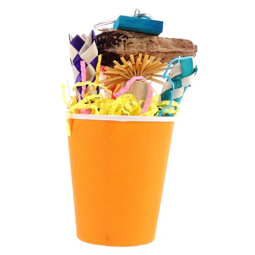 BUGUUYO Spielzeug Papagei Papagei Kauspielzeug Vogel Zerkleinern Hängendes Spielzeug Einzigartiges Design Haustiersicher BUGUUYO Spielzeug Papagei Papagei Kauspielzeug Vogel Zerkleinern Hängendes Spielzeug Einzigartiges Design Haustiersicher von BUGUUYO