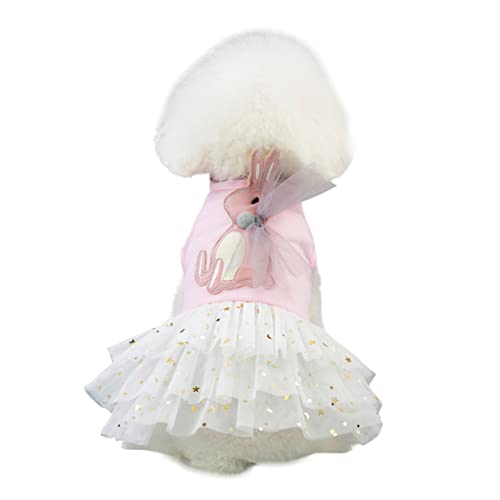 BUGUUYO Hundezubehör Haustier-Tutu-Rock Hundekleid Für Partys Outdoor Hundekleidung Stilvoll Und Bequem von BUGUUYO