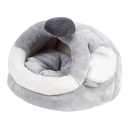 BUGUUYO Pet Nest Höhle Hamsterhaus, weiches Bett, warmes Meerschweinchen-Bettwäsche, kleine Haustierhöhle von BUGUUYO