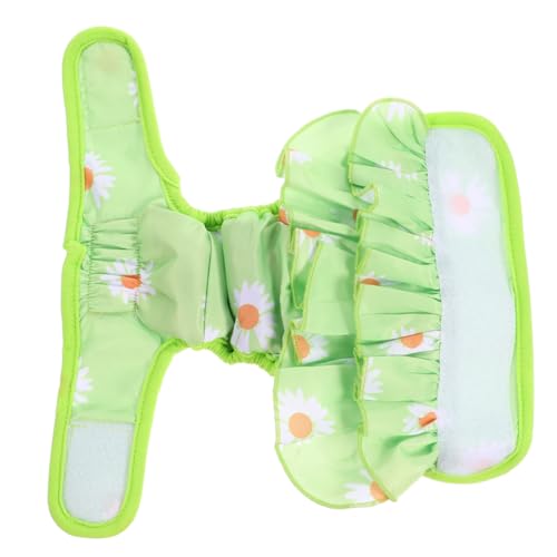 BUGUUYO Hygienehosen für Hunde waschbar wiederverwendbar Hundewindeln für Hündinnen Anti-Kostüm stilvolles Design bequemes Baumwollmaterial auslaufsicher Größe S BUGUUYO Hygienehosen für Hunde waschbar wiederverwendbar Hundewindeln für Hündinnen Anti-Kostüm stilvolles Design bequemes Baumwollmaterial auslaufsicher Größe S von BUGUUYO