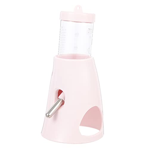 BUGUUYO Hamstertränke Für Kleintiere Auslaufsichere Wasserflasche Für Hamster Chinchillas Kaninchen Eidechsen Praktischer Wasserspender Aus Bpa Freiem Material Stehende Flasche von BUGUUYO