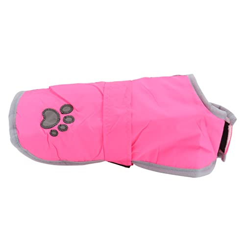 BUGUUYO Cozy Safe Wendbarer Hundemantel Fleece-gefütterte Hundejacke Reflektorweste Für/mittelgroße/große Hunde BUGUUYO Cozy Safe Wendbarer Hundemantel Fleece-gefütterte Hundejacke Reflektorweste Für/mittelgroße/große Hunde von BUGUUYO