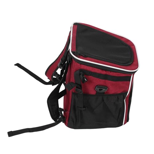 BUGUUYO Reiserucksack Für Haustiere Hundeausflug Reisetragetasche Haustiertragerucksack Haustier Doppelschulter Schulterrucksack Haustiertragerucksack Reise Haustiertragetasche von BUGUUYO