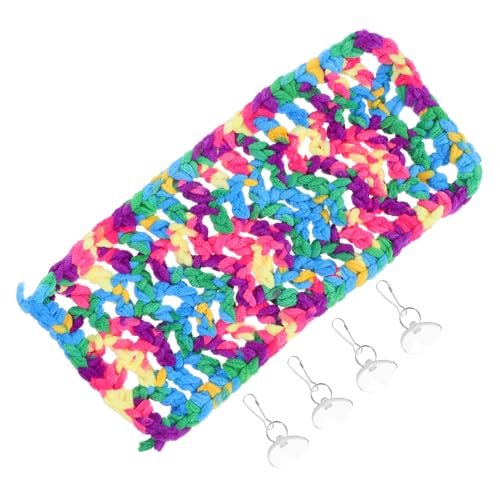 BUGUUYO Reptilien-hängematte mit Saugnapf Platzsparendes Schnell zu Installierendes Stoffbett für Bartagamen Chamäleons Hamster und Kleine Haustiere Natürliche Farbtöne für Entspannte BUGUUYO Reptilien-hängematte mit Saugnapf Platzsparendes Schnell zu Installierendes Stoffbett für Bartagamen Chamäleons Hamster und Kleine Haustiere Natürliche Farbtöne für Entspannte von BUGUUYO