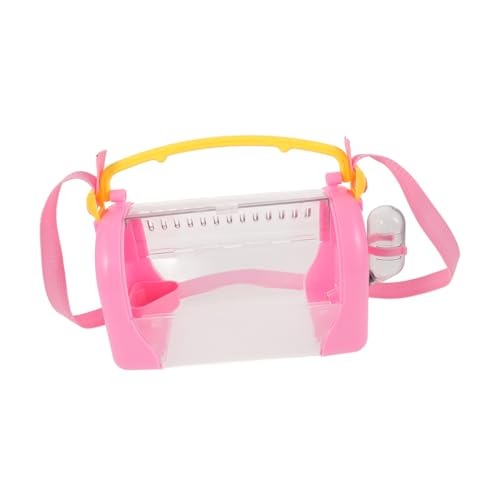 BUGUUYO Outdoor-hamsterträger Aus Stabilem Pp-Material Tragbarer Transportkäfig Für Kleine Haustiere Atmungsaktiv Und Sicher Für Hamster Meerschweinchen Und Andere Kleintiere Für von BUGUUYO