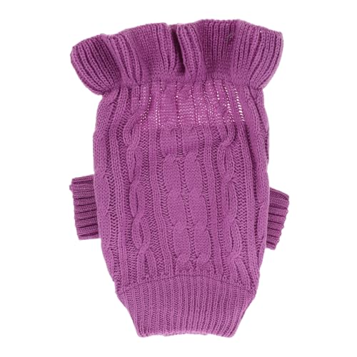 BUGUUYO Modischer Pullover Für Welpen Mit Hohem Kragen Für Hunde Wärme von BUGUUYO