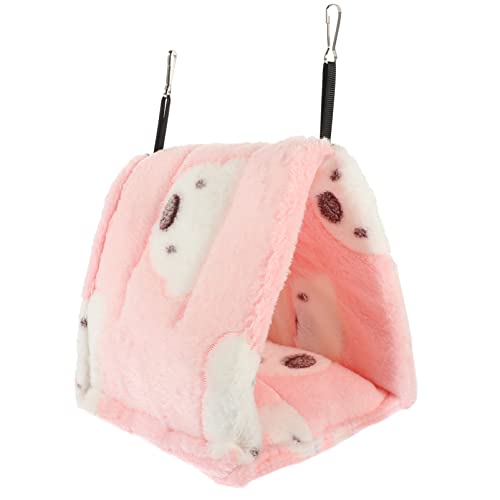 BUGUUYO Baumwolle Schlaf Nest Für Hamster Chinchilla Hideout Eichhörnchen Meerschweinchen Bett Weich Warm von BUGUUYO