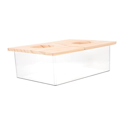 BUGUUYO Sandbad Für Hamster Schaum Haustier Wc-sitzbezug Kaninchen Toilettensitz Rund Röhren Bidet-aufsatz Für Wc-warmwasser Spritzwassergeschütztes Duschbecken Kleine Badematte Hölzern BUGUUYO Sandbad Für Hamster Schaum Haustier Wc-sitzbezug Kaninchen Toilettensitz Rund Röhren Bidet-aufsatz Für Wc-warmwasser Spritzwassergeschütztes Duschbecken Kleine Badematte Hölzern von BUGUUYO