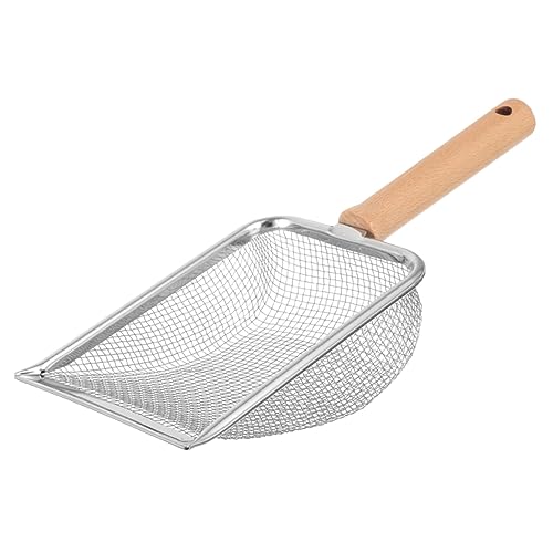 BUGUUYO Sandsieb katzenklo zubehör cat Litter Shovel Katzenklo Reinigungswerkzeug katzenstreu schippe handhaben Katzentoilettenschaufel Post Schaufel für Katzen Katzenstreuschaufel hölzern BUGUUYO Sandsieb katzenklo zubehör cat Litter Shovel Katzenklo Reinigungswerkzeug katzenstreu schippe handhaben Katzentoilettenschaufel Post Schaufel für Katzen Katzenstreuschaufel hölzern von BUGUUYO
