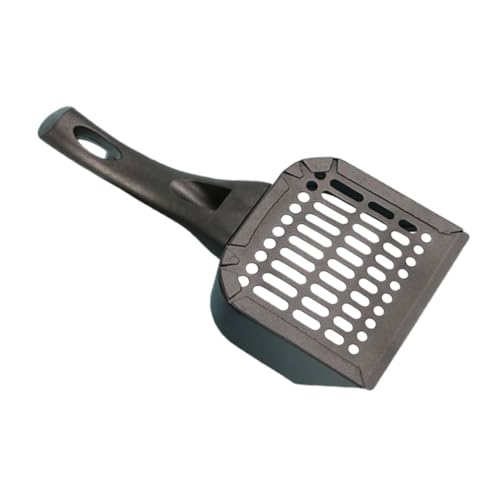 BUGUUYO Schaufel für Katzenstreu Hauszubehör Post Katzenrad Zauberstab spülbar katzenklo zubehör cat Litter Shovel Müllschaufel aus Edelstahl Kätzchenkotschaufeln Rostfreier Stahl Black BUGUUYO Schaufel für Katzenstreu Hauszubehör Post Katzenrad Zauberstab spülbar katzenklo zubehör cat Litter Shovel Müllschaufel aus Edelstahl Kätzchenkotschaufeln Rostfreier Stahl Black von BUGUUYO