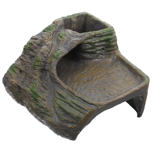 BUGUUYO Höhlenartiges Unterschlupf-Design Für Schildkröten Kletterhöhle Aus Kunstharz Aquarium-Dekoration Reptilien-unterschlupf Wasserlandschaftsgestaltung Schildkröten- BUGUUYO Höhlenartiges Unterschlupf-Design Für Schildkröten Kletterhöhle Aus Kunstharz Aquarium-Dekoration Reptilien-unterschlupf Wasserlandschaftsgestaltung Schildkröten- von BUGUUYO