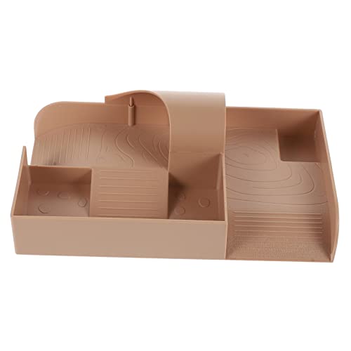 BUGUUYO Schildkröte Plattform Treppe Aquarium Landschaft Ornament Sicher Kunststoff Lebensraum von BUGUUYO