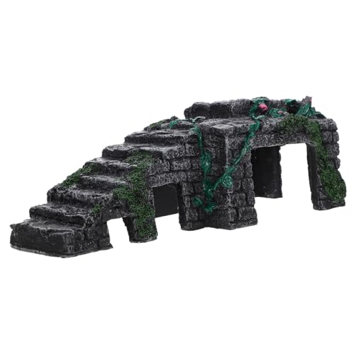 BUGUUYO Schildkrötenbecken-Aquarium-Dekoration Aalen-plattform Für Den Haushalt Harz-Dock Robust BUGUUYO Schildkrötenbecken-Aquarium-Dekoration Aalen-plattform Für Den Haushalt Harz-Dock Robust von BUGUUYO