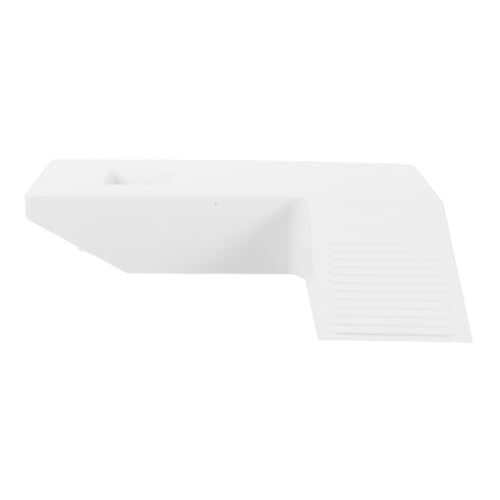 BUGUUYO Schildkröten-Terrasse Schildkrötenbaskingsplattform Aquarien Zubehör Schildkröten Pflege Terrasse zum Sonnenbaden von Schildkröten Kletterrampe für Schildkröten Abs Weiß von BUGUUYO
