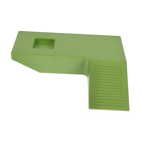 BUGUUYO Schildkröten-Terrasse Schildkröteninsel Turtle Rampe Wasserlandschaft Schildkröten Schildkrötentank Lebensraumzubehör für Reptilien Rampe für das Schildkrötenbecken Abs Green von BUGUUYO