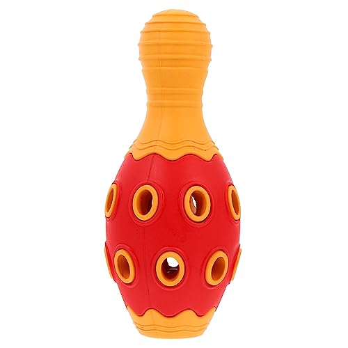 BUGUUYO Hundespielzeug Aus Gummi Mit Quietschfunktion Interaktiver Kauspielzeug Für Hunde Zur Zahnpflege Und Beschäftigung Langlebig Und Vielseitig Für Welpen Und Kleine Hunde von BUGUUYO