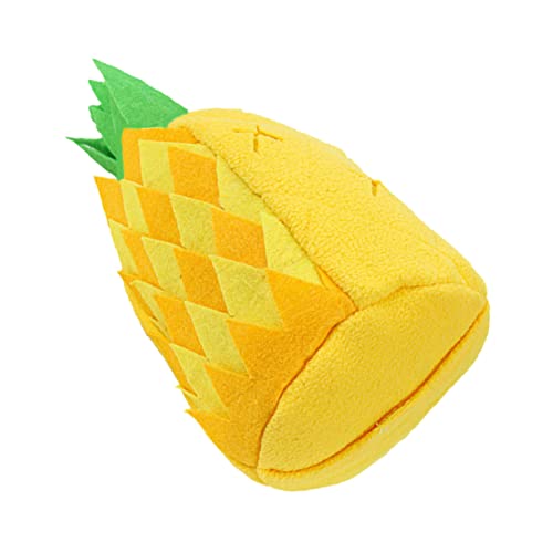 BUGUUYO Hundefutter-Puzzle-Spielzeug Ananas-schnüffelspielzeug Für Hunde Interaktives Haustierspielzeug Kauspielzeug Für Hunde Pädagogisches Spielzeug Waschbar Robust BUGUUYO Hundefutter-Puzzle-Spielzeug Ananas-schnüffelspielzeug Für Hunde Interaktives Haustierspielzeug Kauspielzeug Für Hunde Pädagogisches Spielzeug Waschbar Robust von BUGUUYO