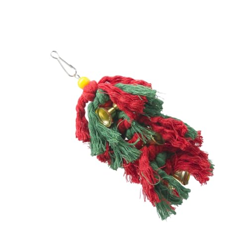 BUGUUYO Papagei Kauspielzeug Baumwollseil Schnur Vogel Nagen Spielzeug Weihnachten Hängen Spielzeug Für Vögel BUGUUYO Papagei Kauspielzeug Baumwollseil Schnur Vogel Nagen Spielzeug Weihnachten Hängen Spielzeug Für Vögel von BUGUUYO