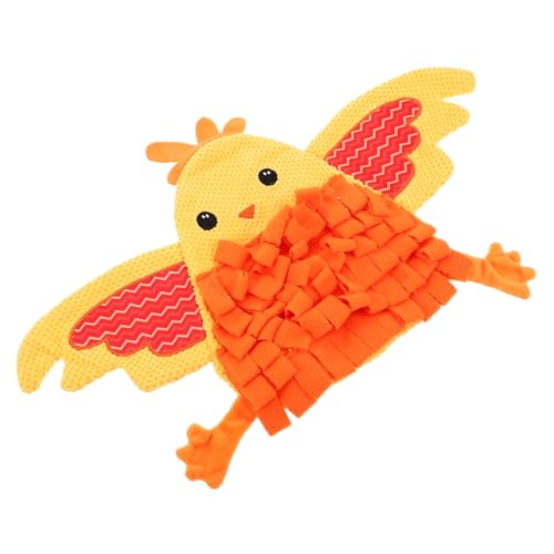 BUGUUYO Snuffle Mat Hund Trainingsmatte Interaktive Futtermatte für Langsames Fressen Kognitives Suchspiel für Hunde Fördert Natürliche Schnüffel Suchfähigkeiten Waschbar Gelb Huhn Design BUGUUYO Snuffle Mat Hund Trainingsmatte Interaktive Futtermatte für Langsames Fressen Kognitives Suchspiel für Hunde Fördert Natürliche Schnüffel Suchfähigkeiten Waschbar Gelb Huhn Design von BUGUUYO