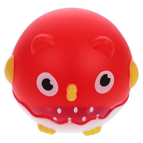 BUGUUYO Kauspielzeug Für Hunde Quietschspielzeug Für Hunde Latex Interaktives Hundespielzeug Quietschendes Haustier-kauspielzeug Rot von BUGUUYO