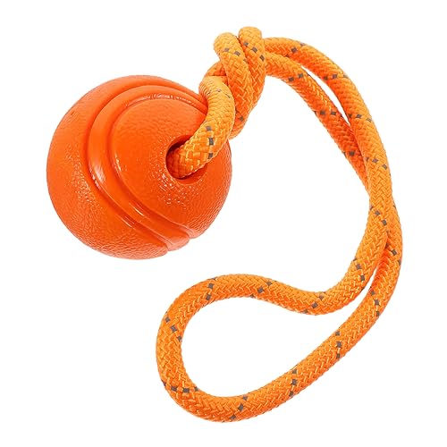 BUGUUYO Haustier-kauspielzeug Interaktives Hunde-backenzahnspielzeug Hundespielzeug Für Draußen Tragbares Welpenspielzeug Orange BUGUUYO Haustier-kauspielzeug Interaktives Hunde-backenzahnspielzeug Hundespielzeug Für Draußen Tragbares Welpenspielzeug Orange von BUGUUYO