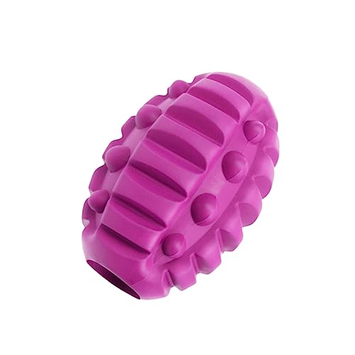 BUGUUYO Trapezförmiger Gummi-Fußball für Hunde Molaren-Spielzeug auslaufendes Futter interaktiv für Welpen zufällige Farbe BUGUUYO Trapezförmiger Gummi-Fußball für Hunde Molaren-Spielzeug auslaufendes Futter interaktiv für Welpen zufällige Farbe von BUGUUYO