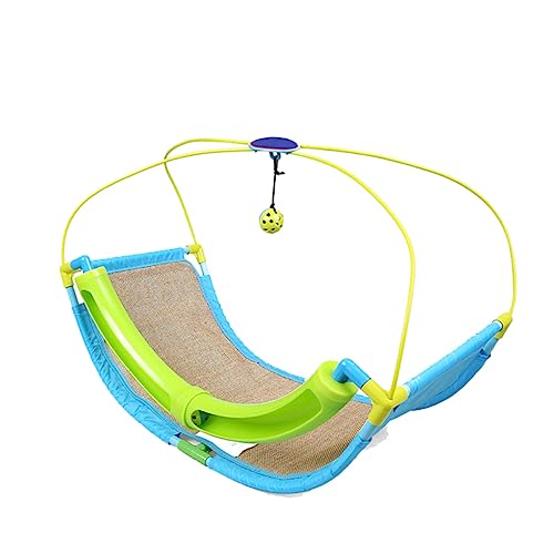 BUGUUYO Haustier-hängematte Katzenwiege Bett Mit Glocke Für Indoor-Katzen Bequeme Matratze Für Katzenkätzchen BUGUUYO Haustier-hängematte Katzenwiege Bett Mit Glocke Für Indoor-Katzen Bequeme Matratze Für Katzenkätzchen von BUGUUYO