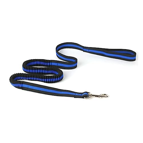 BUGUUYO Elastische Hundeleine mit Bungee-Leine für die Hände von Haustieren Blau zum Wandern und Joggen BUGUUYO Elastische Hundeleine mit Bungee-Leine für die Hände von Haustieren Blau zum Wandern und Joggen von BUGUUYO