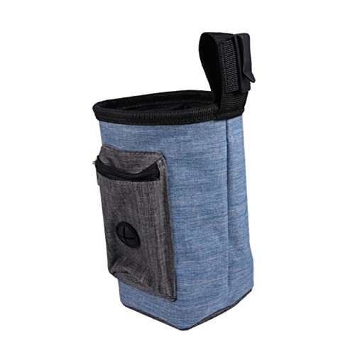 BUGUUYO Leckerli-Tasche für Hunde tragbar für den Außenbereich mit Reißverschluss und Beutel Hundefutterträger für Reisen Wandern und Camping BUGUUYO Leckerli-Tasche für Hunde tragbar für den Außenbereich mit Reißverschluss und Beutel Hundefutterträger für Reisen Wandern und Camping von BUGUUYO