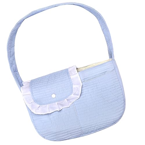 BUGUUYO Haustier-rucksacktragetasche Für Katzen Und Hunde Reise-Schultertasche Tragbare Haustier-reisetragetasche Atmungsaktives Material Für Reisen Und Camping von BUGUUYO