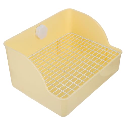 BUGUUYO Toilette Ecktoilette Große Haustierstreu Box für Kleintiere Wiederverwendbar Spritzwassergeschützt für Chinchillas und Hamster Einfache Pflege und Großzügiger BUGUUYO Toilette Ecktoilette Große Haustierstreu Box für Kleintiere Wiederverwendbar Spritzwassergeschützt für Chinchillas und Hamster Einfache Pflege und Großzügiger von BUGUUYO