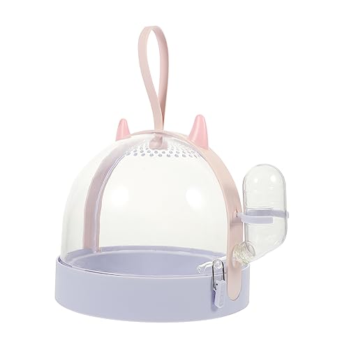 BUGUUYO Tragbare Hamster Transportbox aus Robustem Material Belüftet und Leicht zu Reinigen Geeignet für Hamster Chinchilla Meerschweinchen und Kleine Haustiere als Reisebox für Outdoor von BUGUUYO